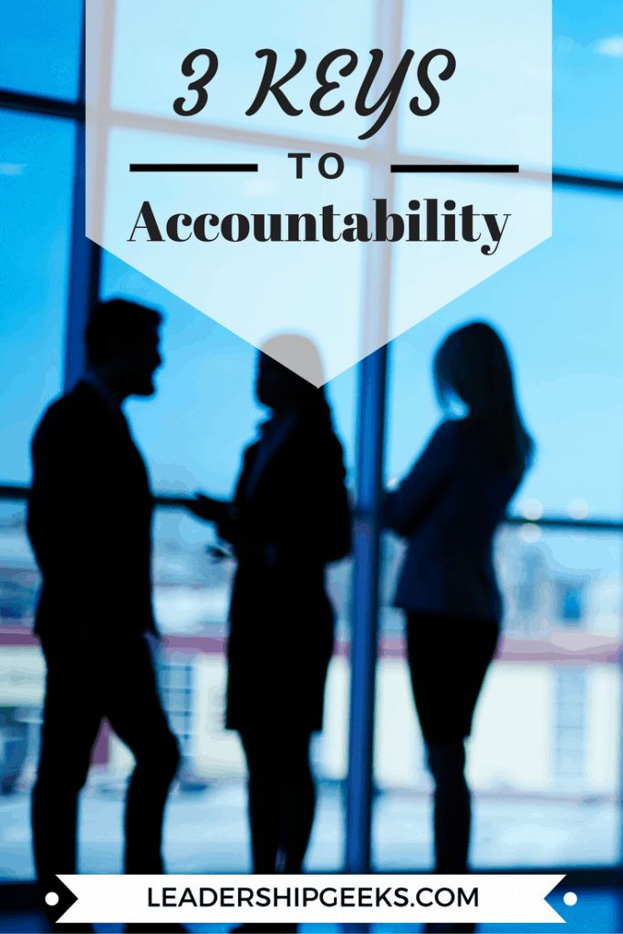 3 Keys to Accountability