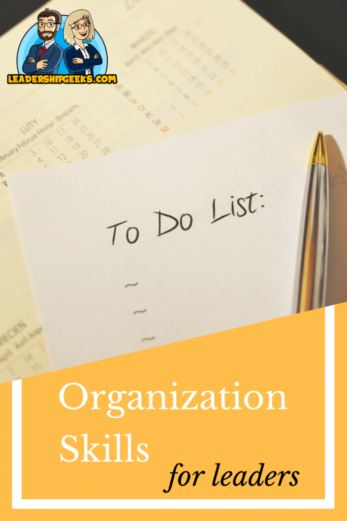 Organizatiton Skills for Leaders