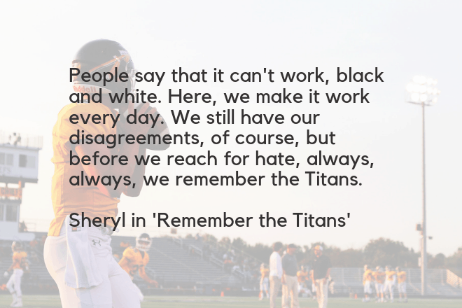 examples of problem solving in remember the titans